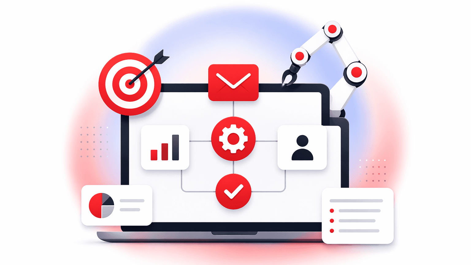 Marketing automation illustration